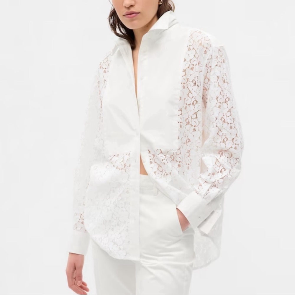 Gap Big Shirt Lace